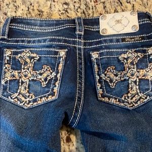 Girl Miss Me Jeans Capri